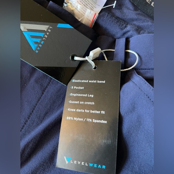 NWT Levelwear Airspeed Pants navy - Picture 12 of 15